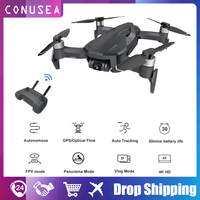 DIVA Drone 4k GPS profesjonalny kwadrokopter z kamerą Dron 5G WIFI FPV quadrocopter helikopter 30 minut 2km wsparcie drony kart SD
